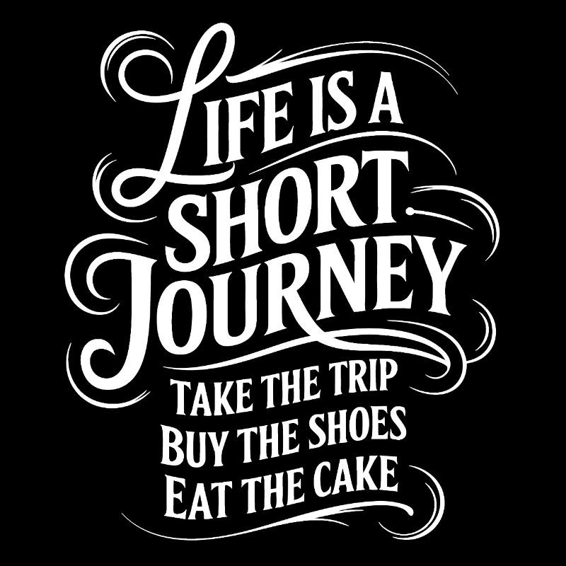 Life is a short journey - use the time