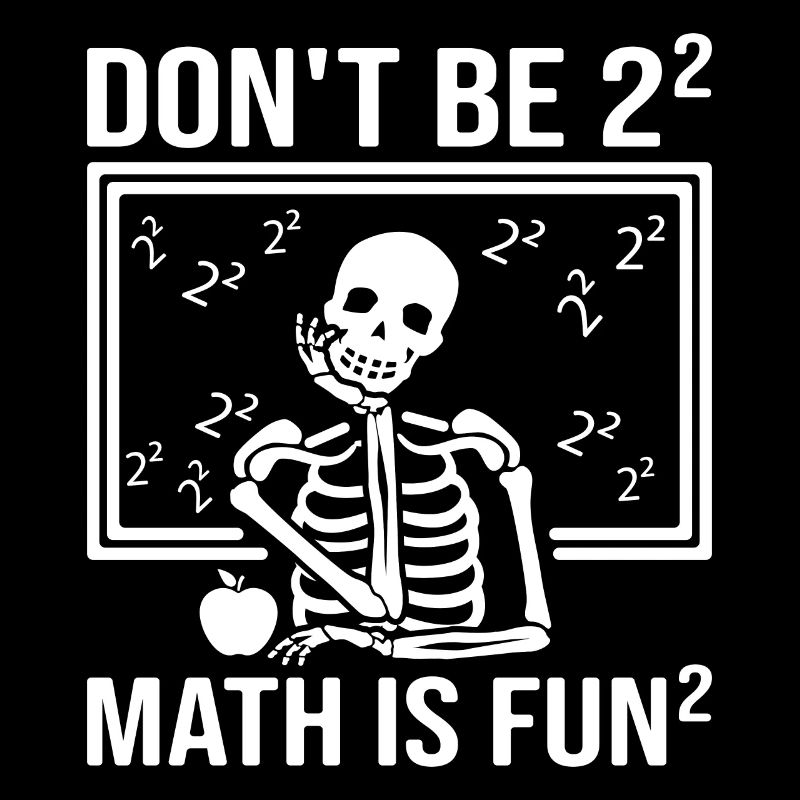 Mathe Lehrer Skeleton