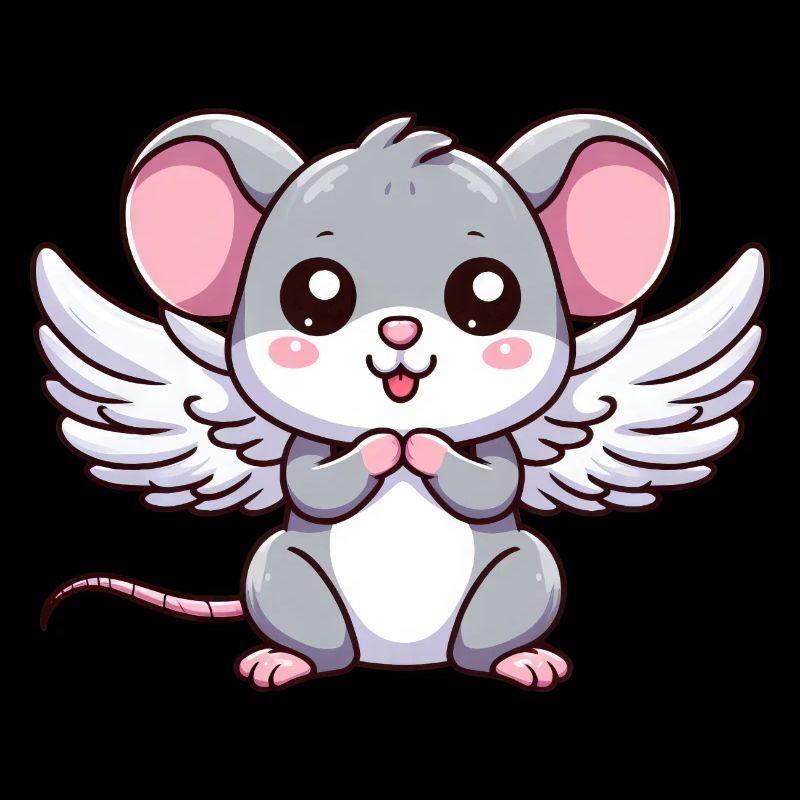 Ailes d’ange de souris