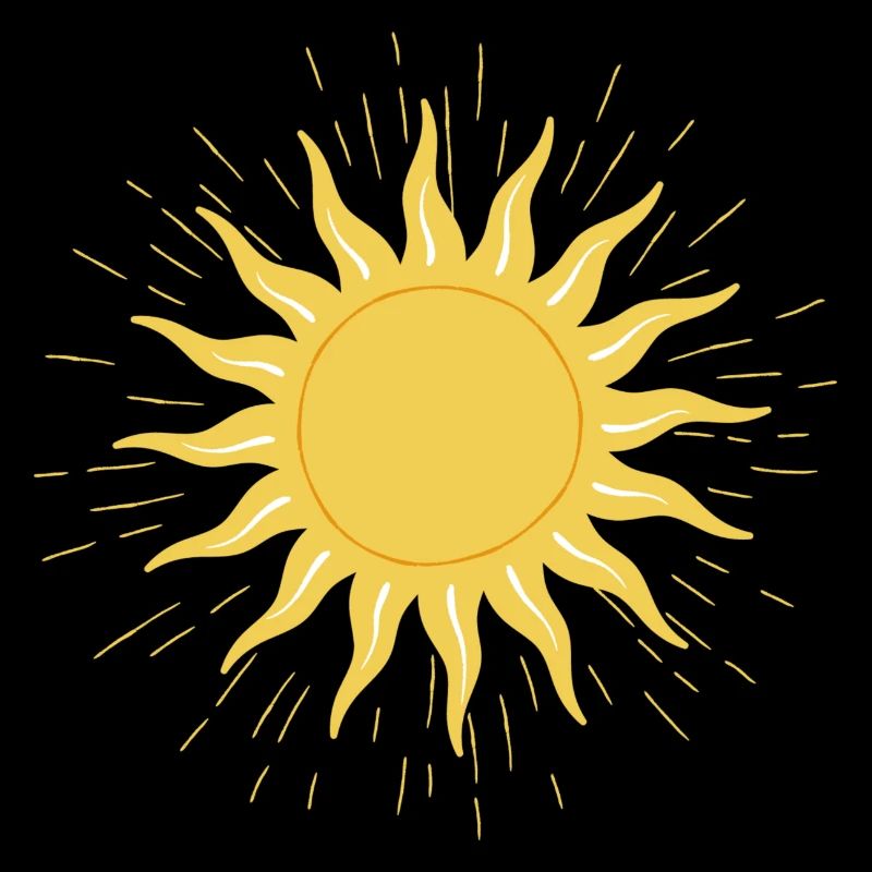 Gelbe Sonne