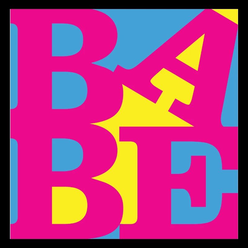 Babe WordPlay Original Kunst 8