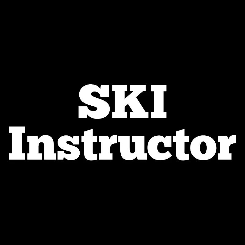 Ski Instructor | Cool winter skier design