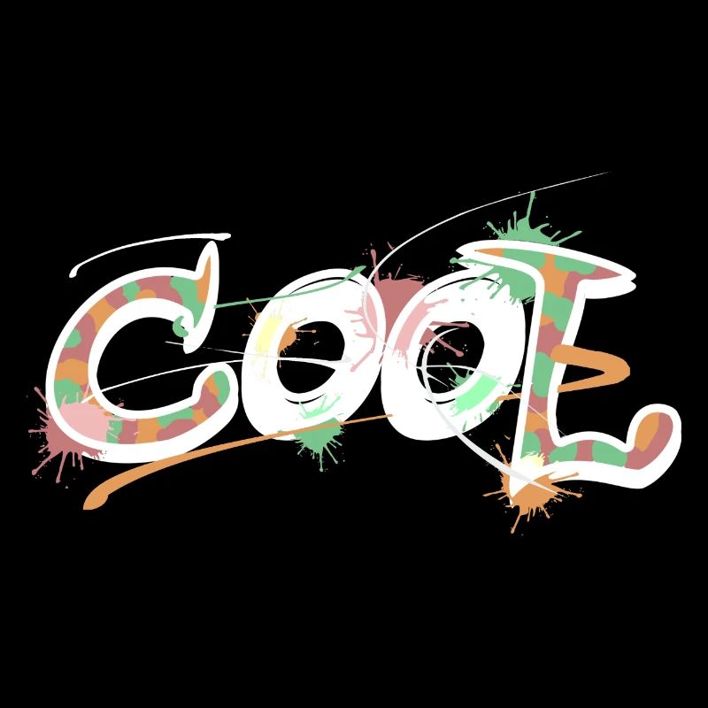 Cool lettering Cool Shirt Graffiti Comic Look