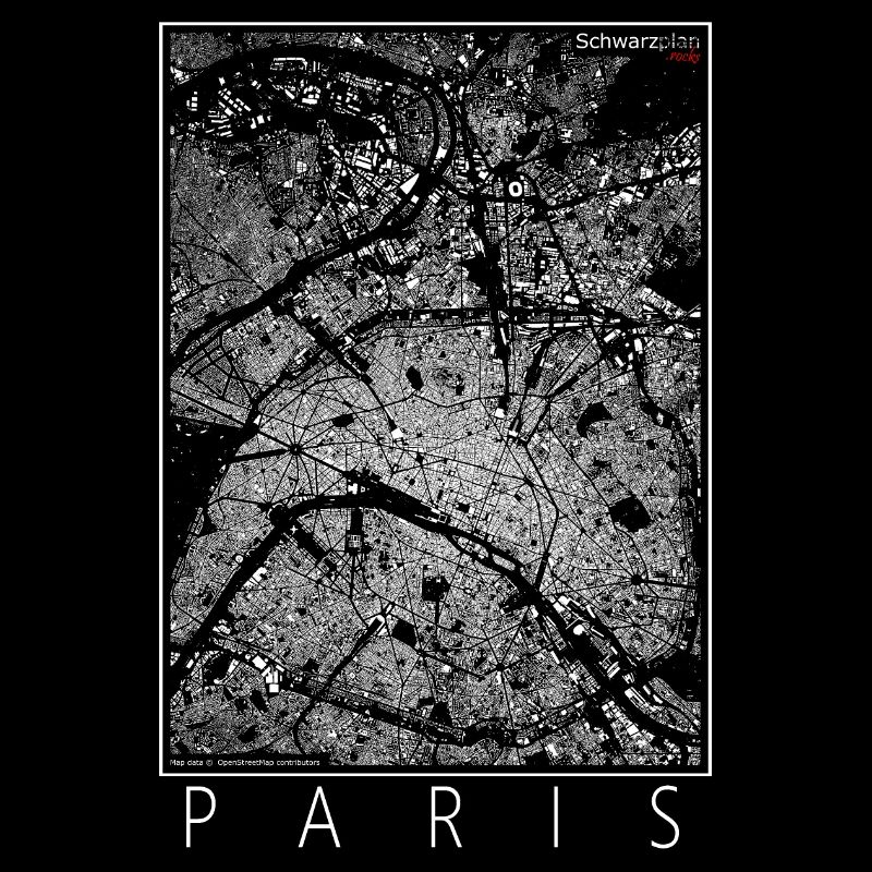 Schéma noir de Paris