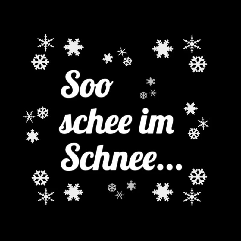 So schee im Schnee...