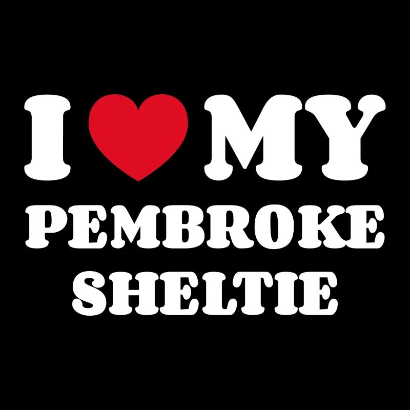 J’aime mon Pembroke Sheltie