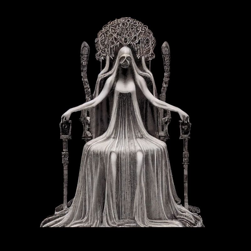 Horror Queen auf dem Thron