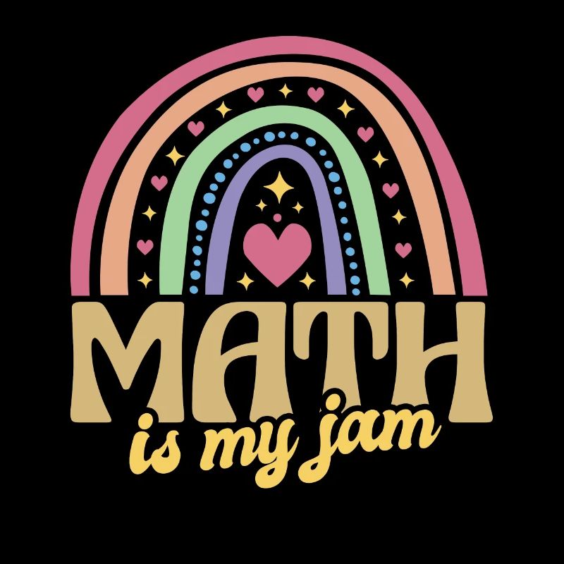 School Rainbow Math Is My Jam Teaching Teaching