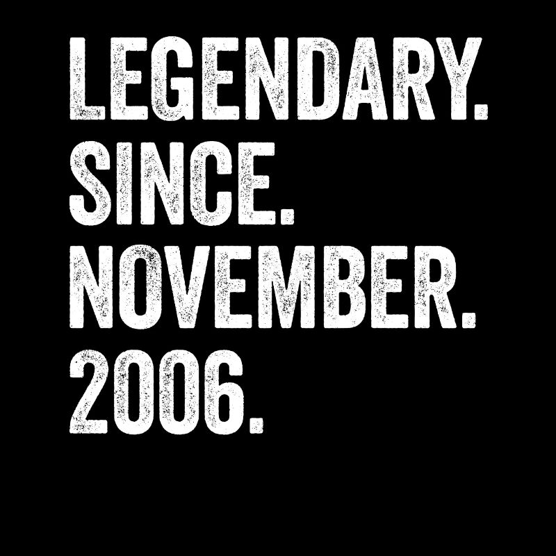 Legendary Since November 2006 16. Geburtstag