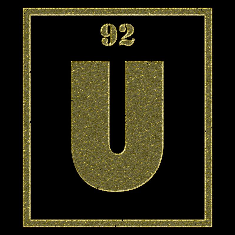 Uranium - U 92 - GOLD