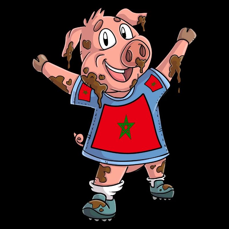 Fan Pig Morocco