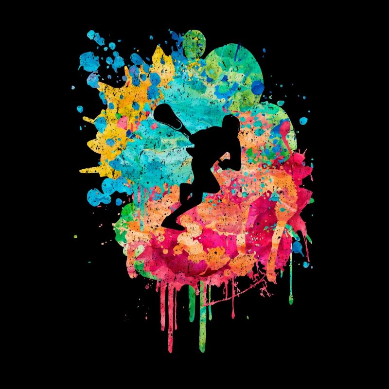 Lacrosse Player PopArt