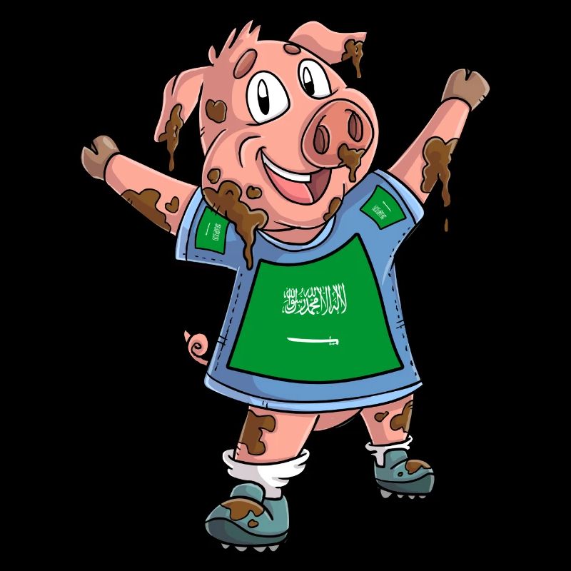 Fan Schwein Saudi Arabien
