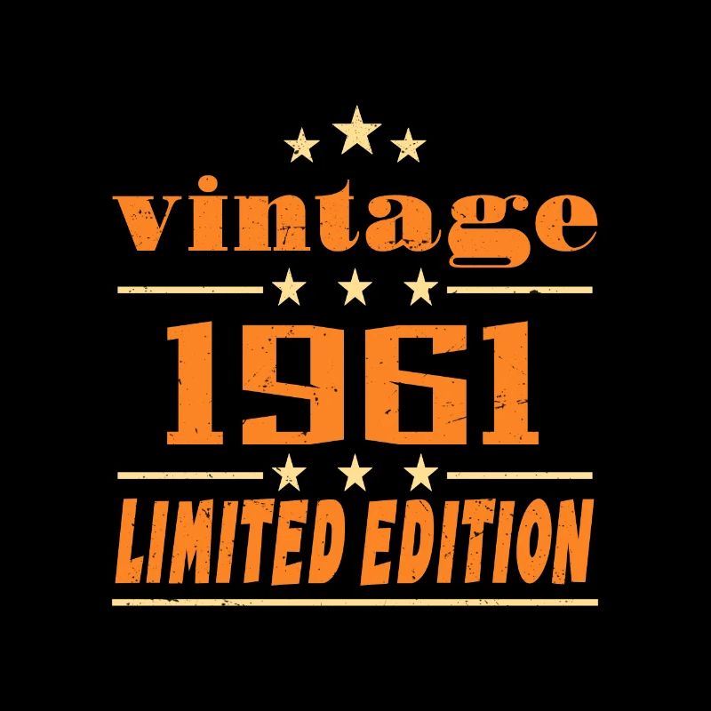 1961 Vintage Retro Geburtstag Bday Geschenk 1961
