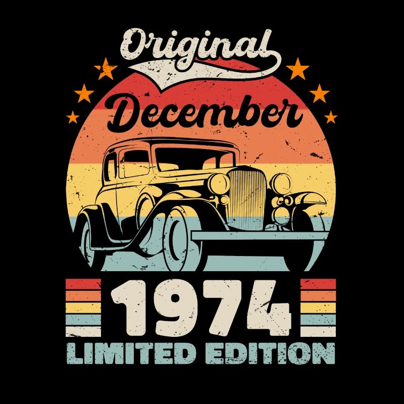 Dezember 1974 Geburtstagsgeschenk Dezember 1974