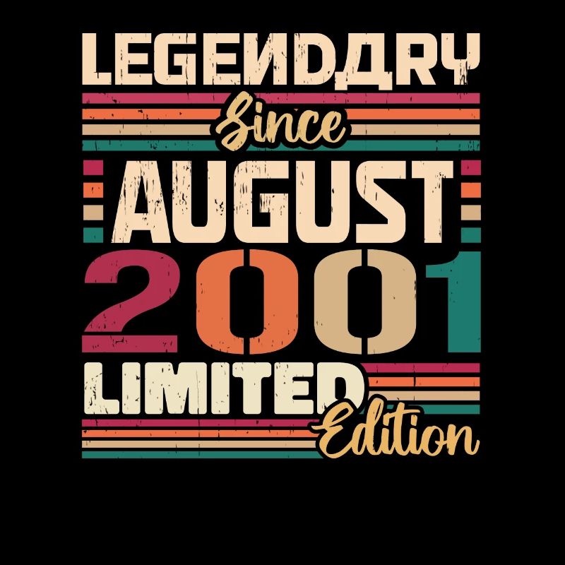 2001 August Geburtstag Legende August 2001