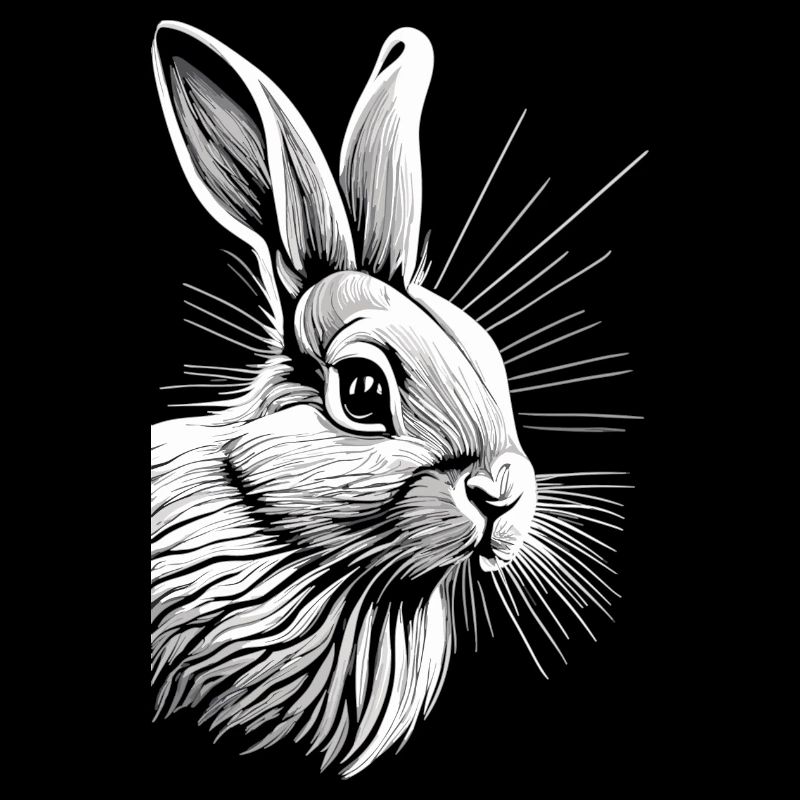 Houblon doux : Le lapin au blanc délicat