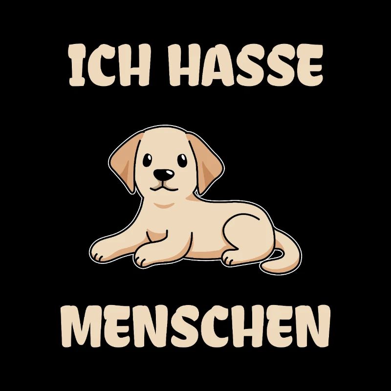 Labrador I hate people