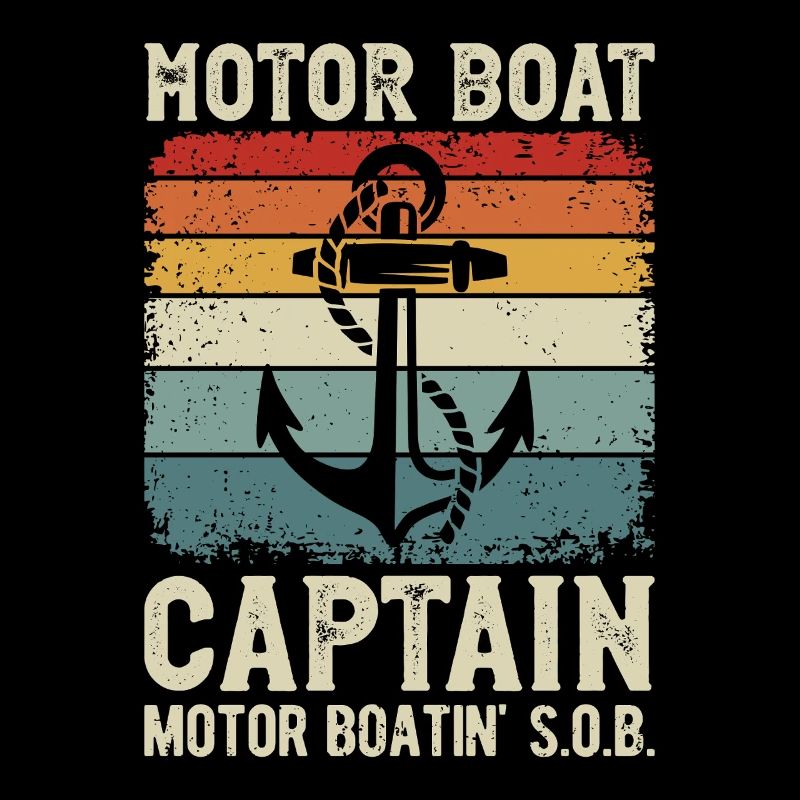 a motore Capitano Ancora a motore