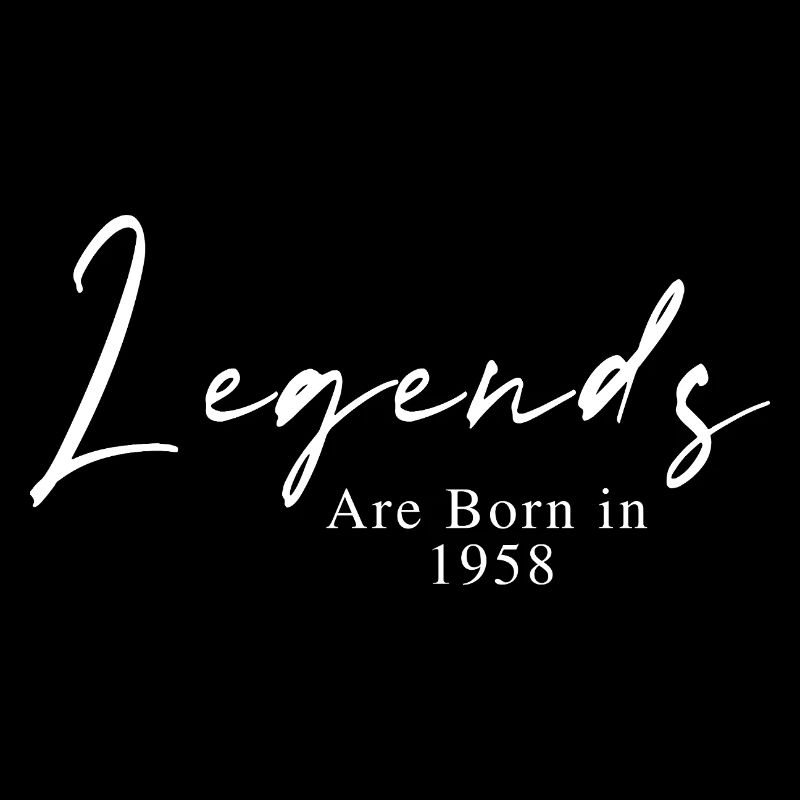 Legends Are Born in 1958 Gift Idea