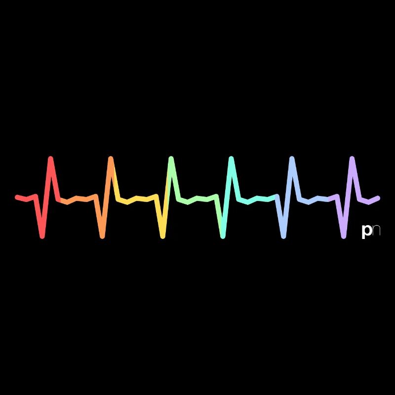 Rainbow heartbeat