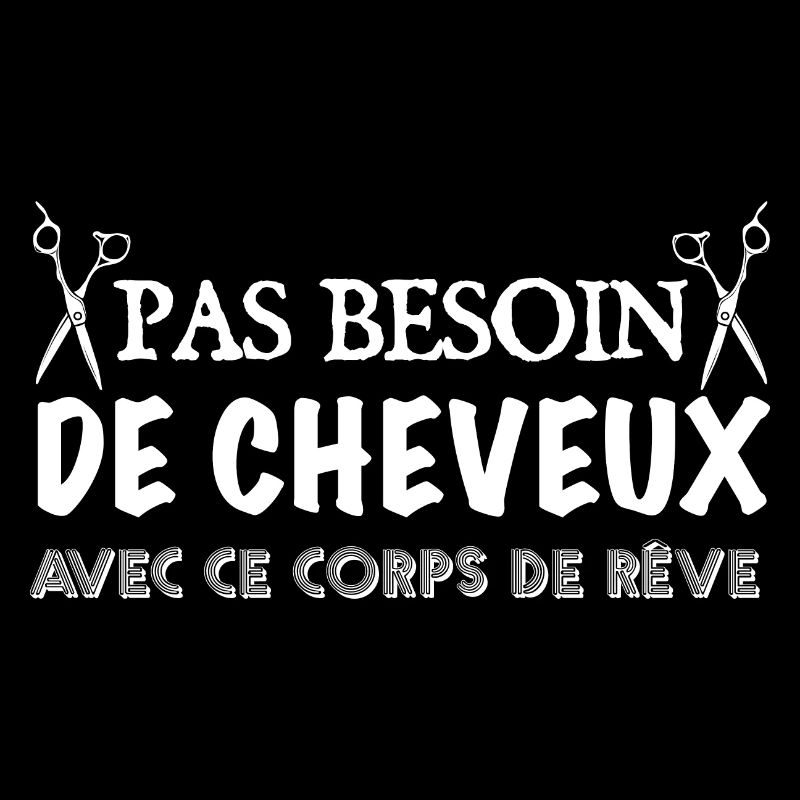 Pas besoin de cheveux avec ce corps de rêve