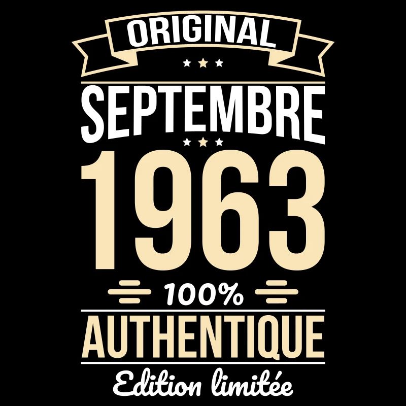 Anniversaire 60 ans - Original - Septembre 1963