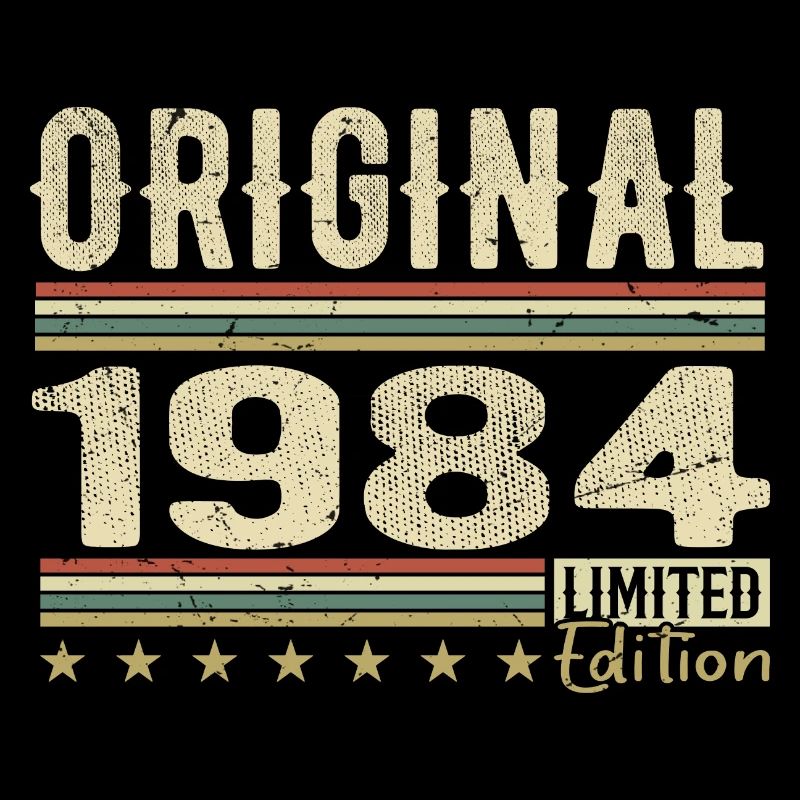 Original 1984 - Retro 1984 Geburtstagsgeschenk