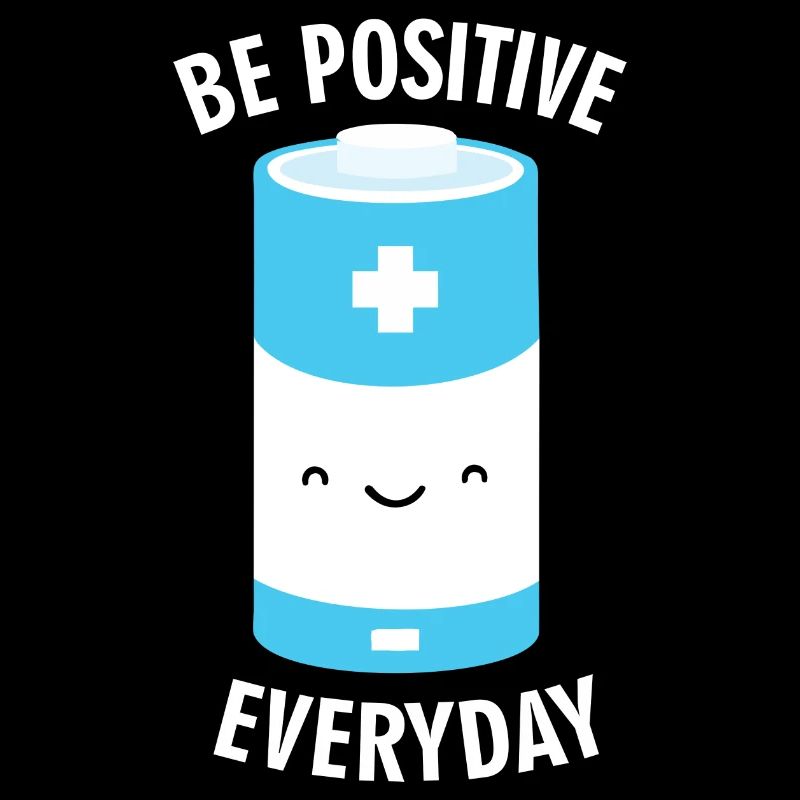 Sei jeden Tag positiv