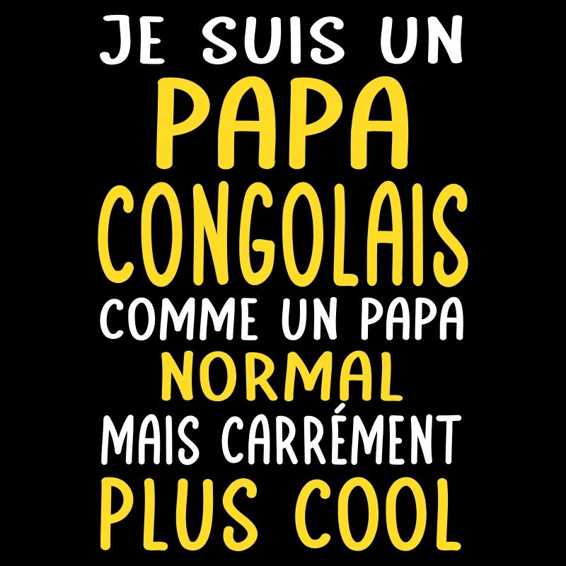 Papa Congolais comme un papa normal plus cool
