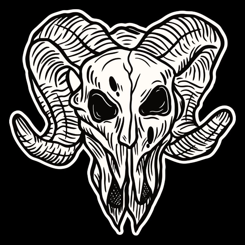 Skull Skeleton Skull Horror Cadeau d’Halloween