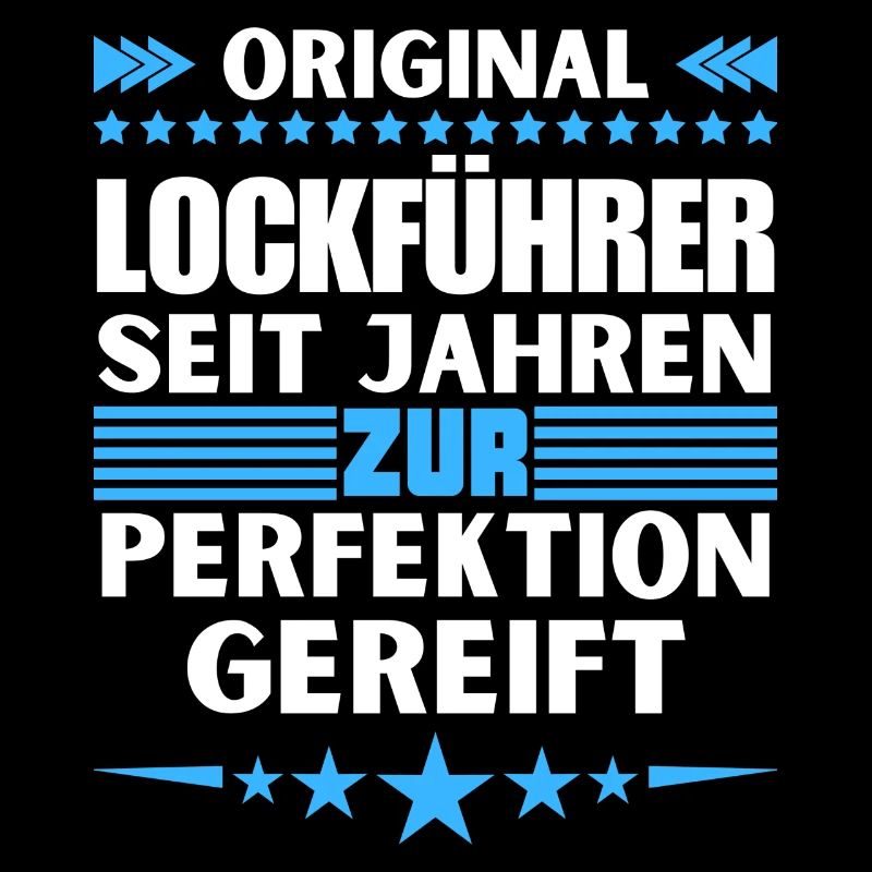 Zur Perfektion gereifter Lockführer