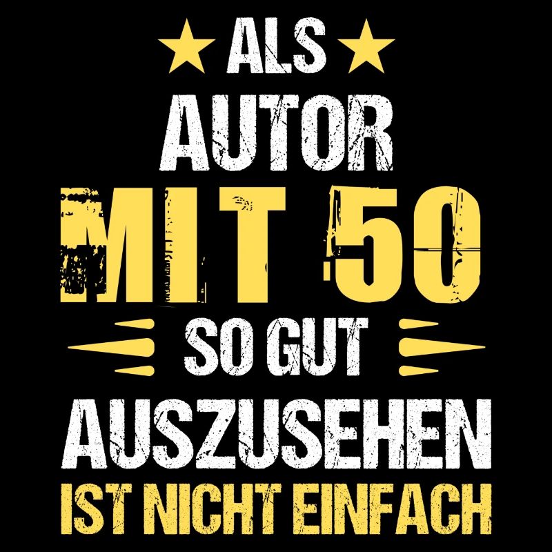 At 50 good-looking author
