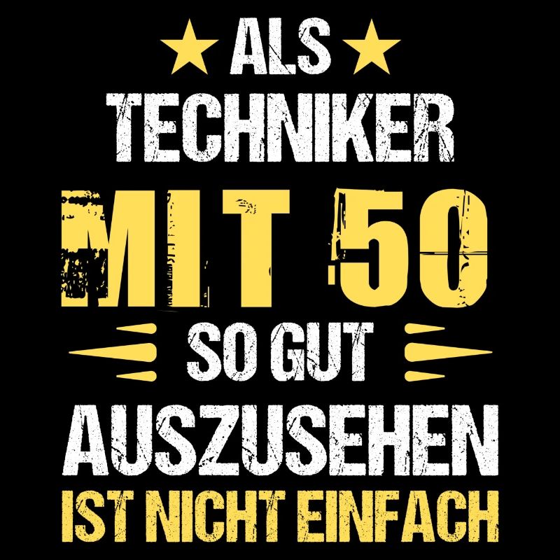 At 50, good-looking technician