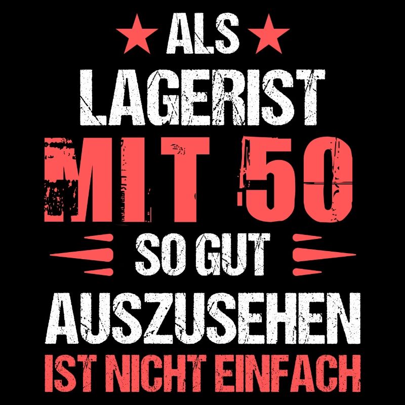 Mit 50 gut aussehender Lagerist
