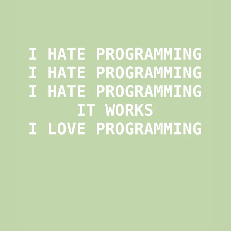 Ich Hasse Programmieren Computer Science Nerd Idee