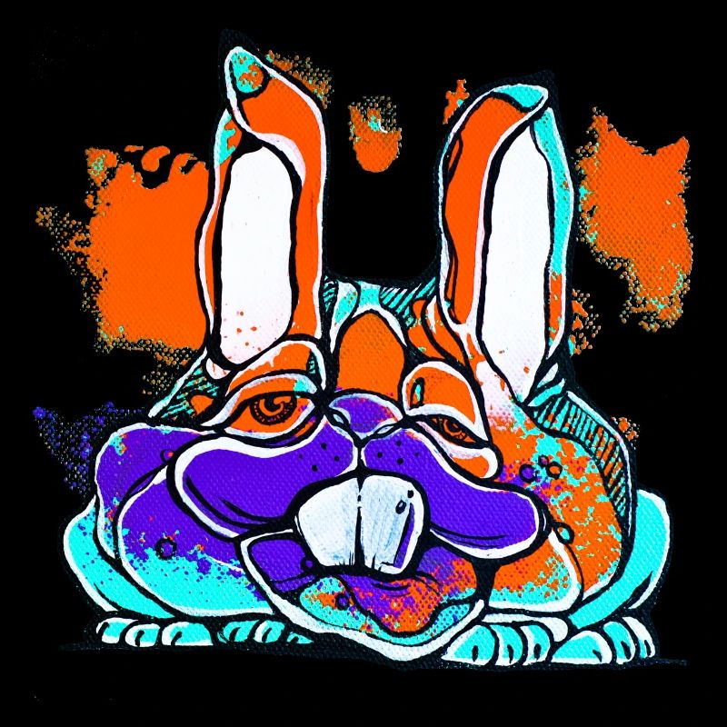 Purple Rabbitz Design Nr.4