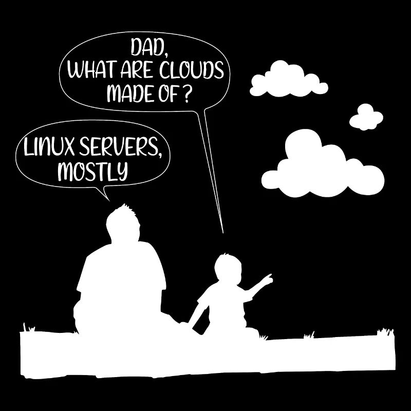 Les nuages sont principalement constitués de cadeaux de serveur Linux