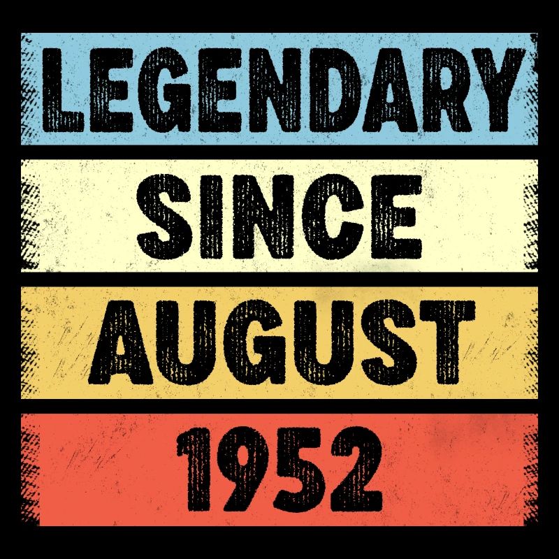 Legendary Since August 1952 70. Geburtstag