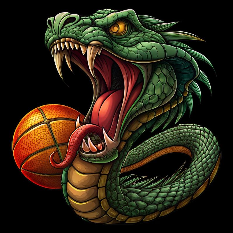 serpent avec boule