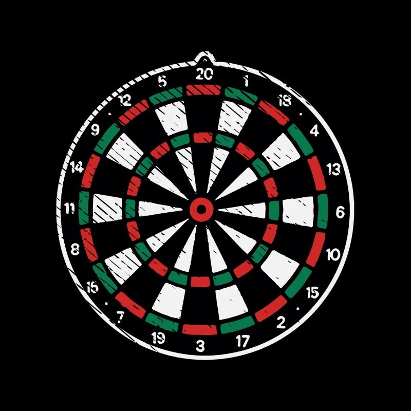 Jeu de fléchettes jeu de fléchettes