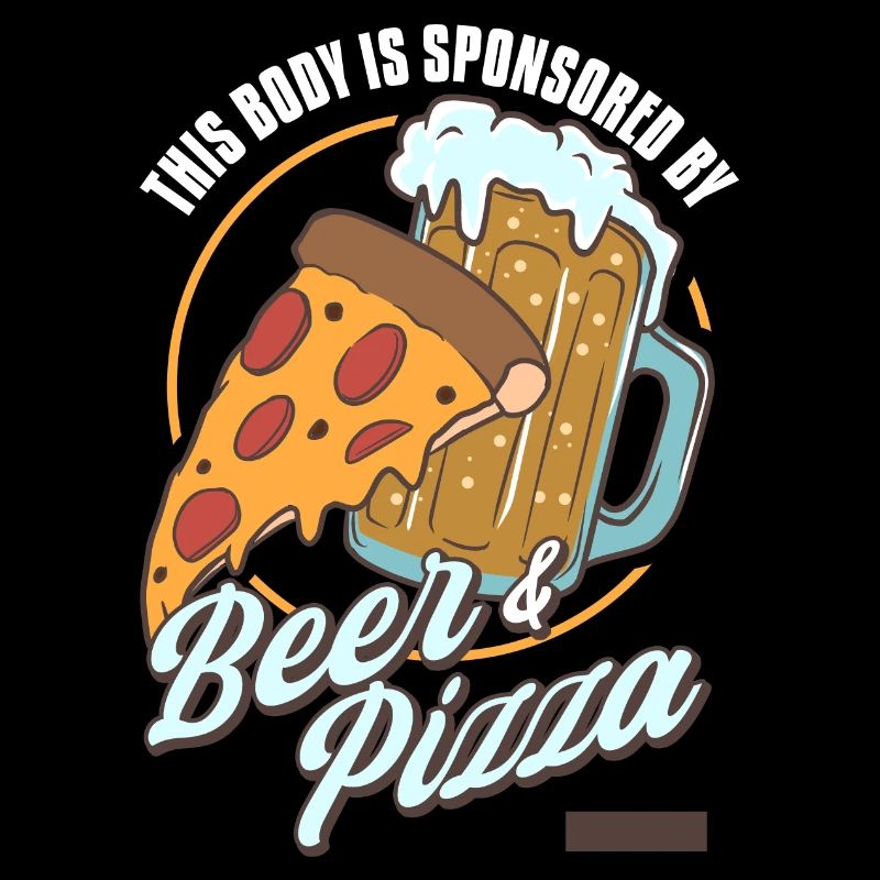 Dieser Körper Wird Von Beer & Pizza Gesponsert