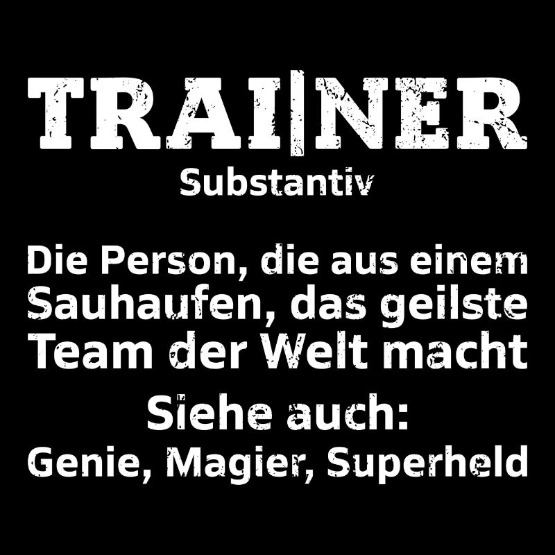 Trainer Coach Sport Geschenk
