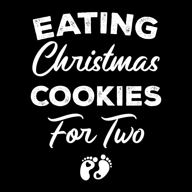 Manger des biscuits de Noël pour deux Noël