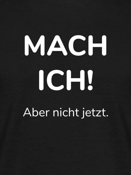 Mach ich