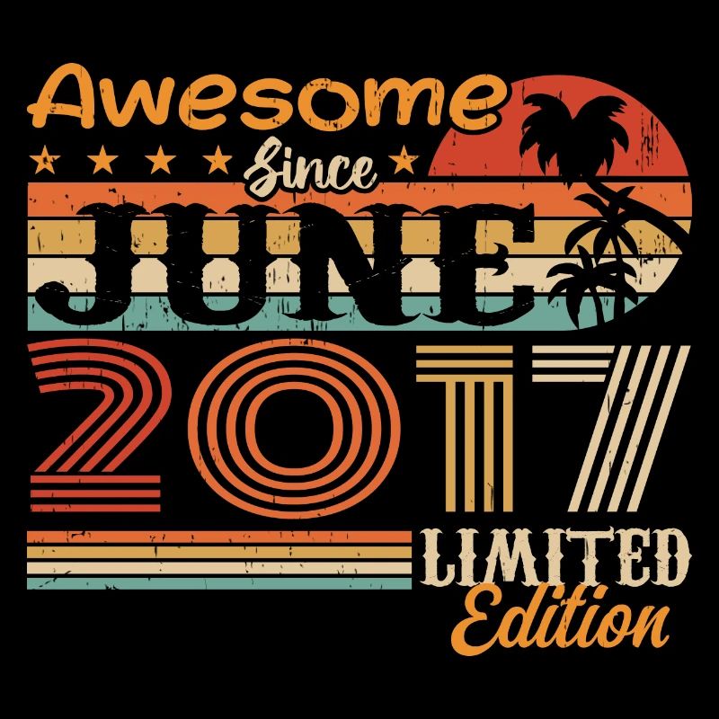 Juin 2017 Retro Vintage Juni 2017 anniversaire