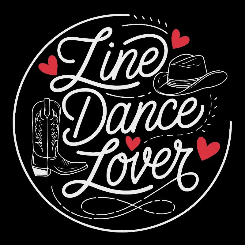 Conception de danse en ligne pour danseurs et groupe de danse