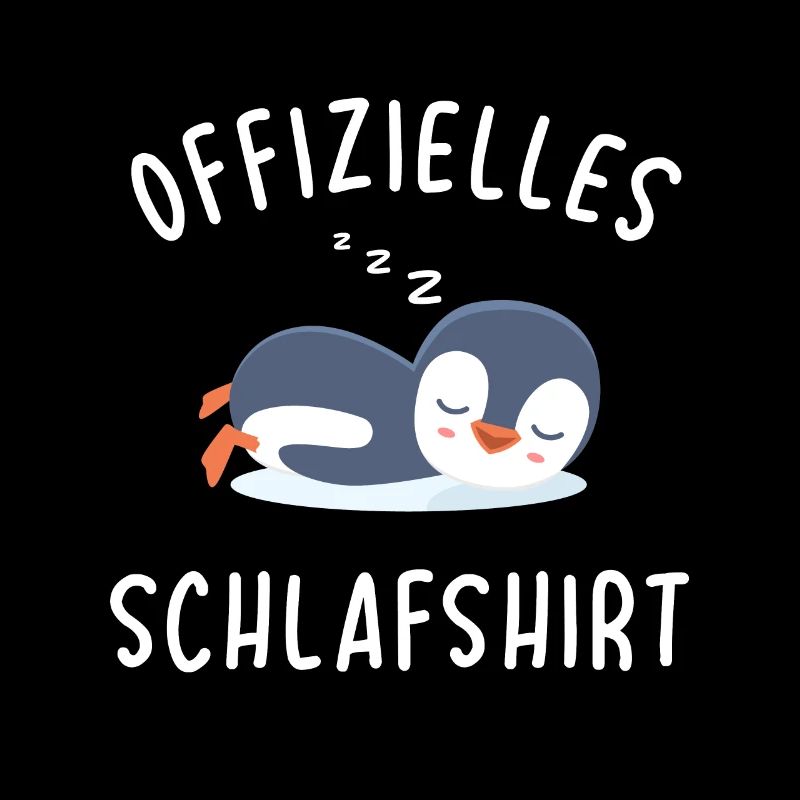 Offizielles Schlafshirt Pinguin
