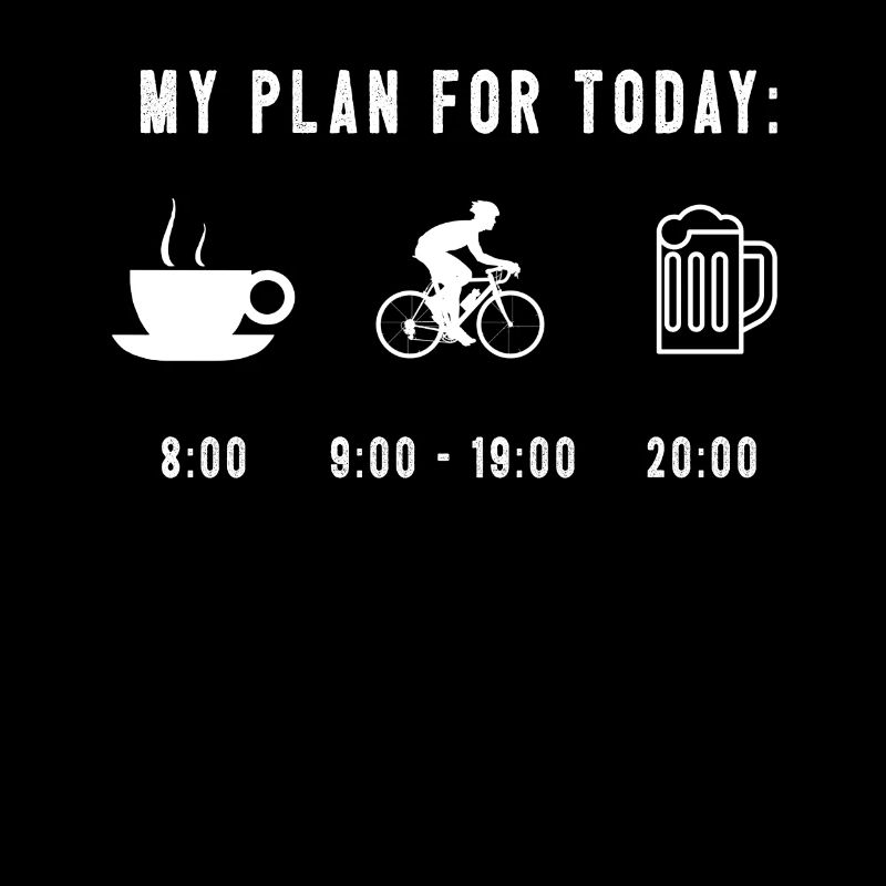 Vélo - Mon plan pour aujourd'hui