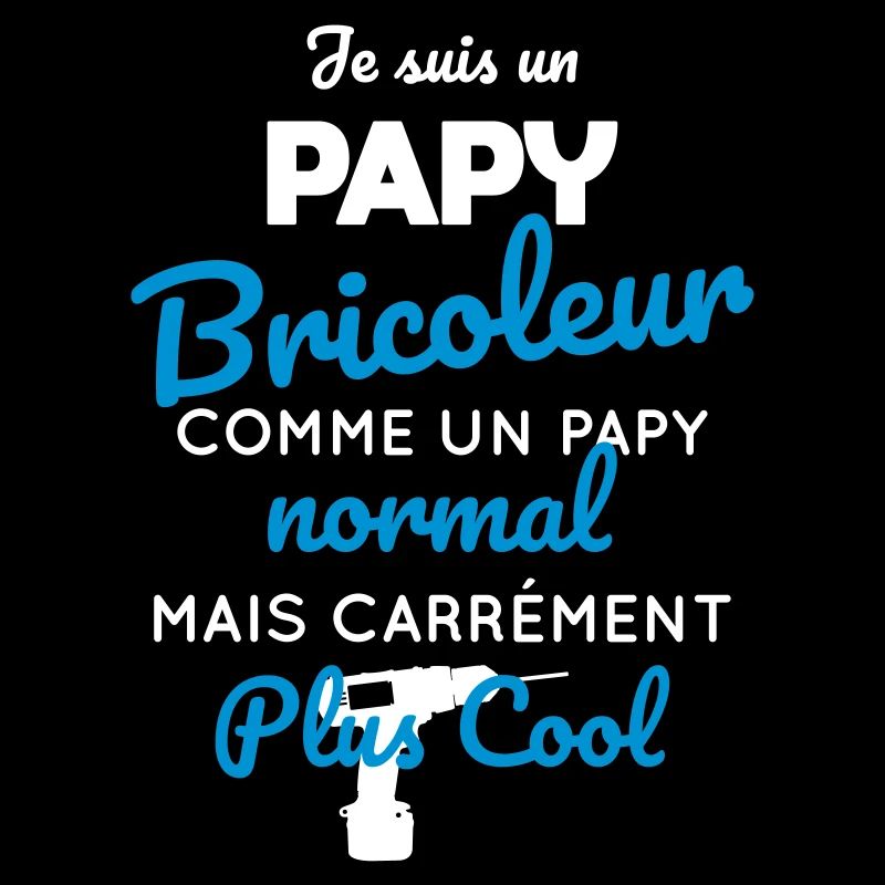 Papy bricoleur comme un papy normal mais plus cool
